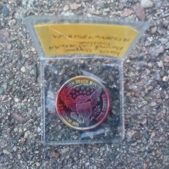 ✨Morgan Dollar Rainbow Toned 1/2 Ounce Copper Round✨ - Picture 6 of 9